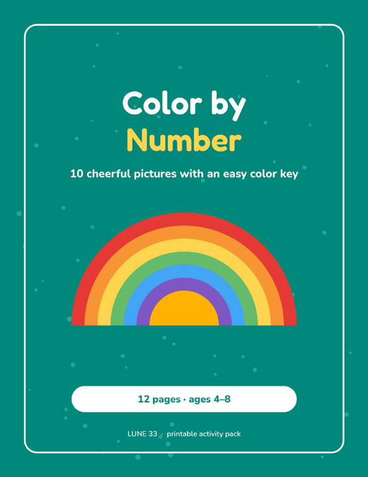 Color by Number cover